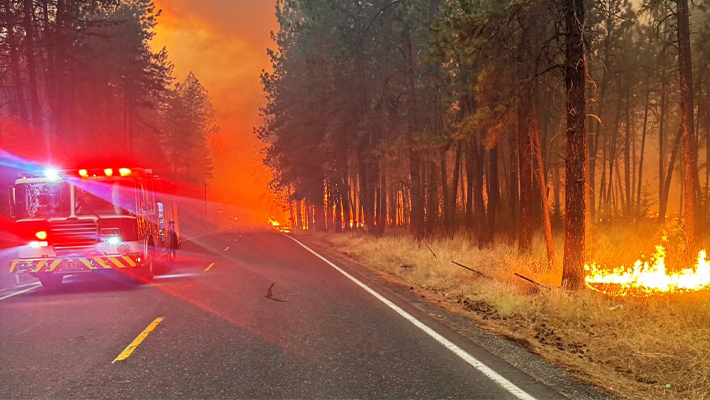 Spokane County fire