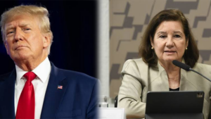 Donald Trump and Maria Luiza Ribeiro Viotti