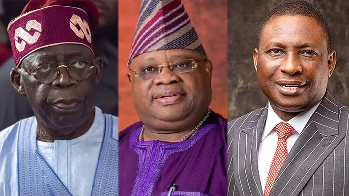 Tinbu, Adeleke, Olukoyede