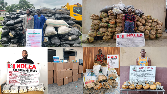 Faces of alleged local, international drug lords