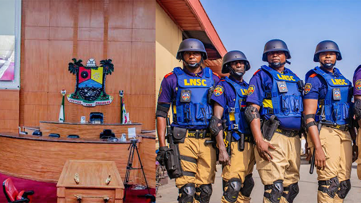 Lagos Assembly and LNSC personnel