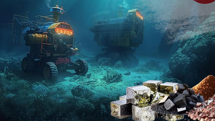 Undersea rare earths