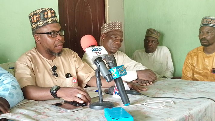 The coalition's state chairman, Alhaji Adamu Haruna