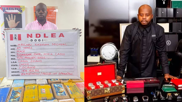 KC with the NDLEA and in an opulent lifestyle