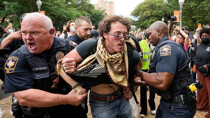 Pro-Palestinian student protest in U.S.