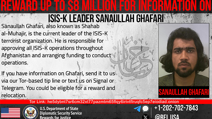 ISIS leader, Sanaullah Ghafari