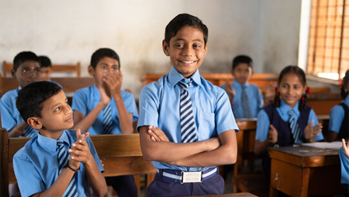 indian School children