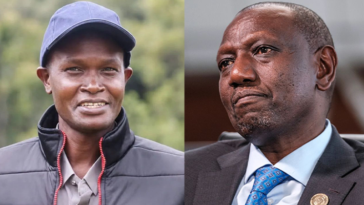 Alex Kiprotich, Ruto