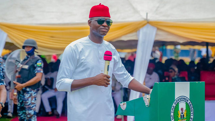 Nwifuru addressing a gathering