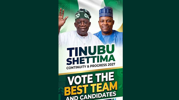 Tinubu-Shettima poster