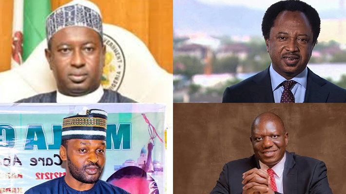 Mukhtar Yero, Shehu Sani, Lawal Usman, and Sunday Katung