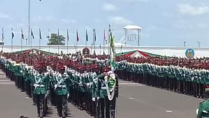 newly commissioned officers of the Nigerian Armed Forces
