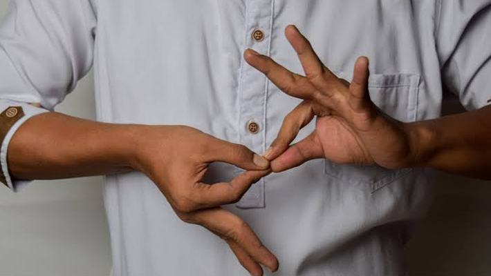Sign language teacher