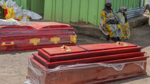 Ebola coffins