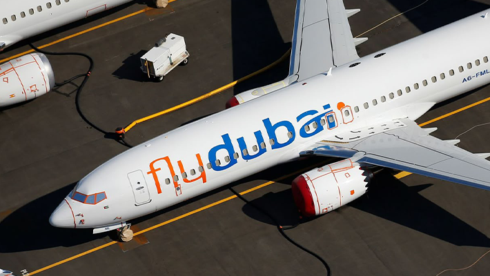 Flydubai plane