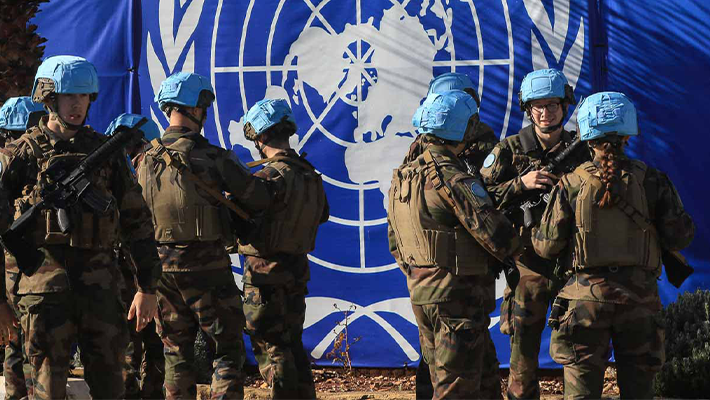 UN soldiers
