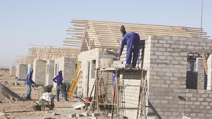 Housing construction in Nigeria