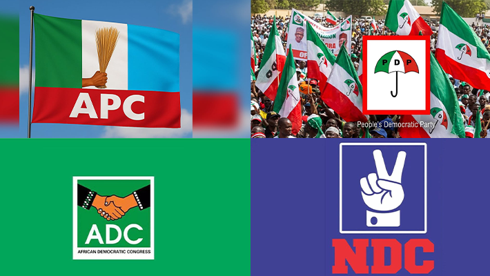 APC, PDP, ADC, NDC