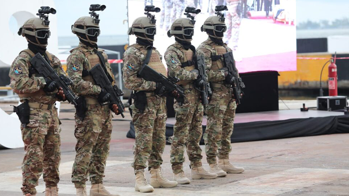 Army’s 403 Amphibious Brigade,