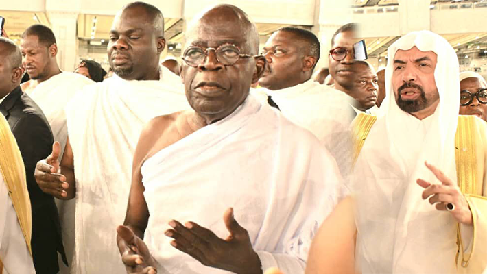 Tinubu in Hajj
