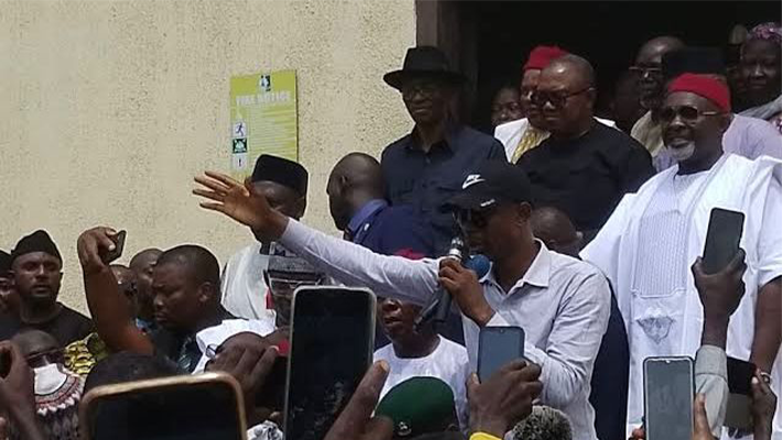 Obi at LP secretariat