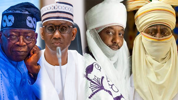 Tinubu, Ribadu, Sanusi, Bayero