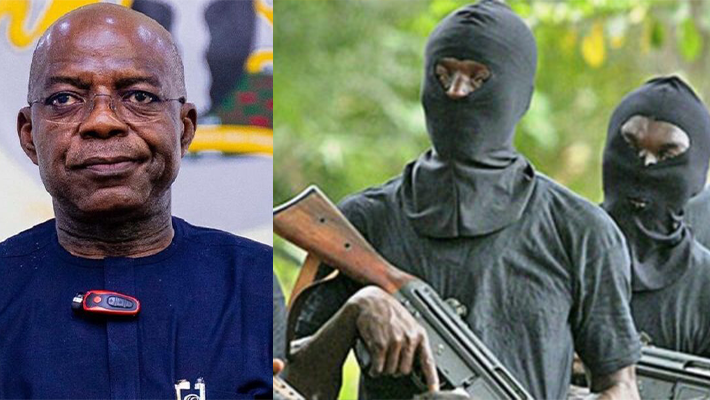 Governor Alex Otti and unknown gunmen