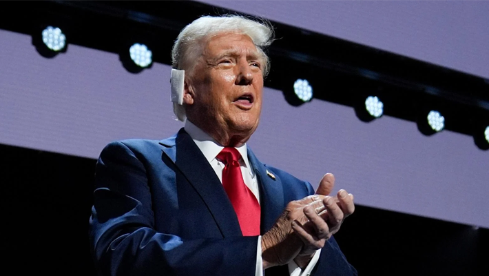 Trump at Republican convention Thursday night