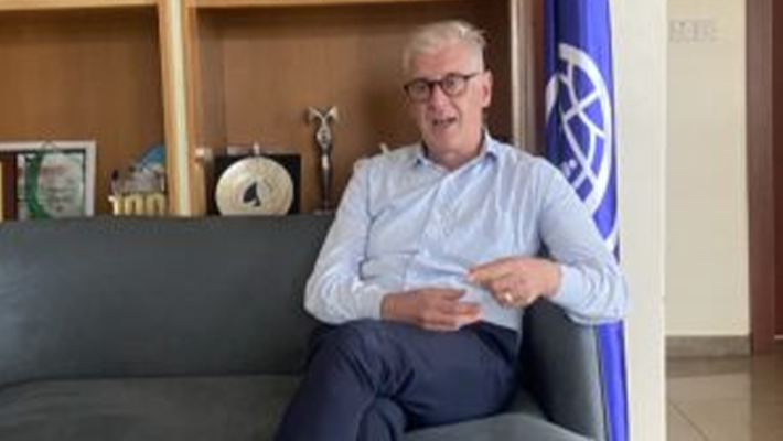 Laurent De Boeck, chief of the IOM mission