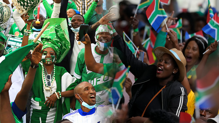 Nigerians and South Africans
