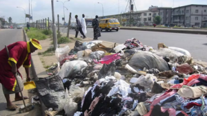 Waste on medians