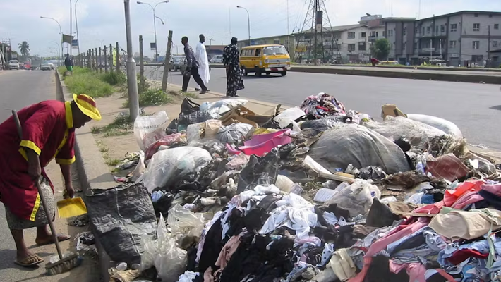 Waste on medians