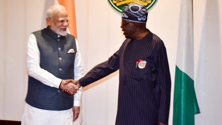 President Bola Tinubu and Prime Minister Narendra Modi