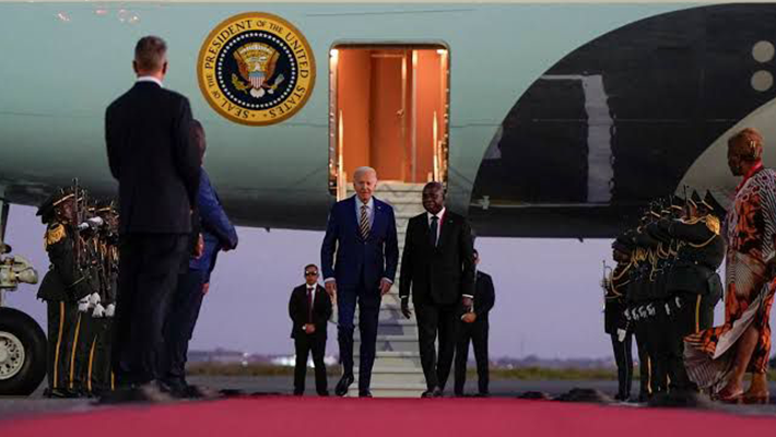 Biden in Angola