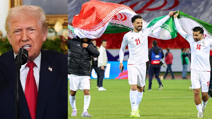 Trump, Iranian players