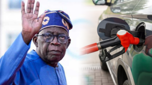 Tinubu and fuel nozzle