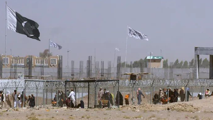 Illegal border crossing in Afghanistan