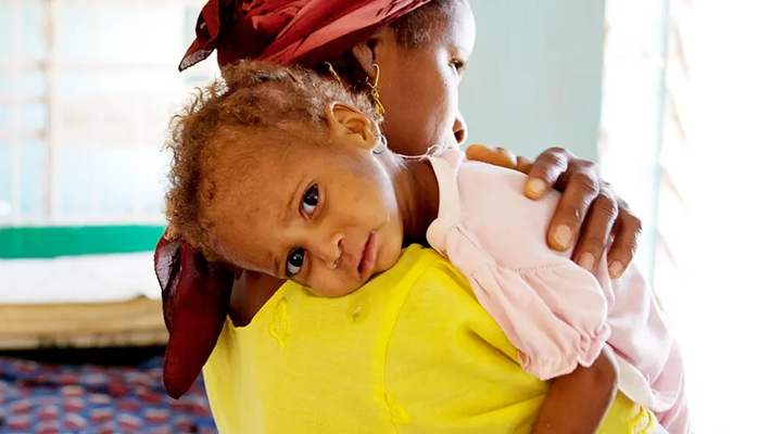 A Child in the hospital