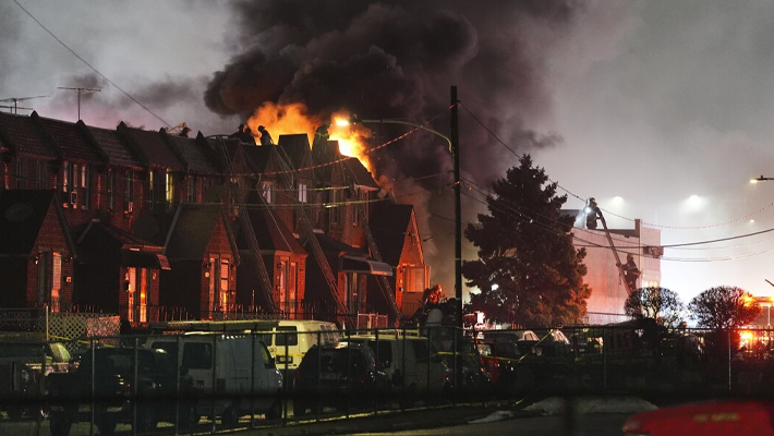 The crash in Philadelphia