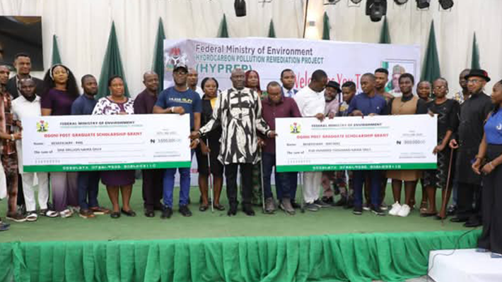 HYPREP awards N200 million scholarships