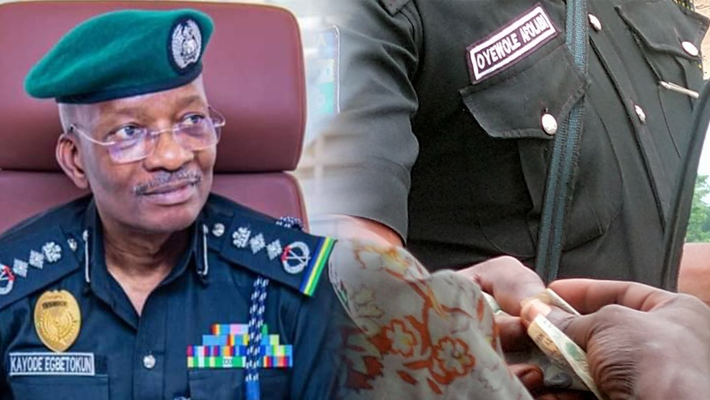 IGP and officers extorting drivers