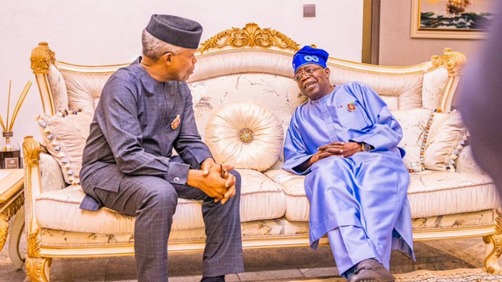 Yemi Osinbajo and Tinubu