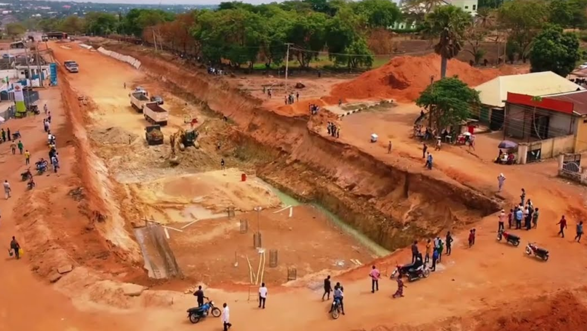 Construction of flyover in Makurdi