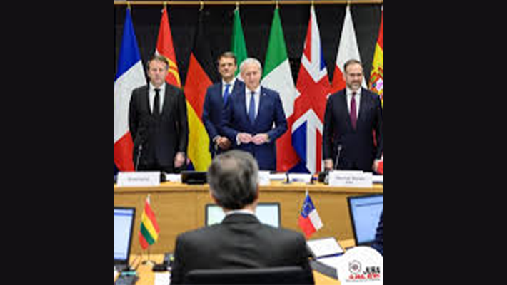 UK, France, Germany, and Italy leaders