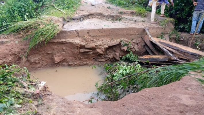 Destruction in Kogi by rainstorm