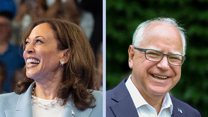Harris and Walz