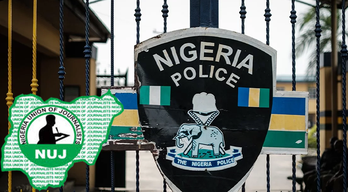 Police Command/NUJ logo