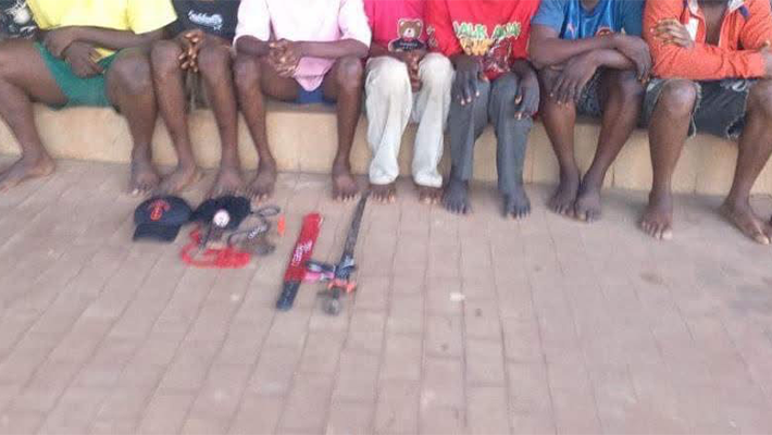 13 suspects