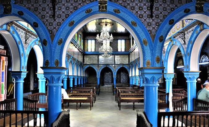 Synagogue on the Tunisian island of Djerba