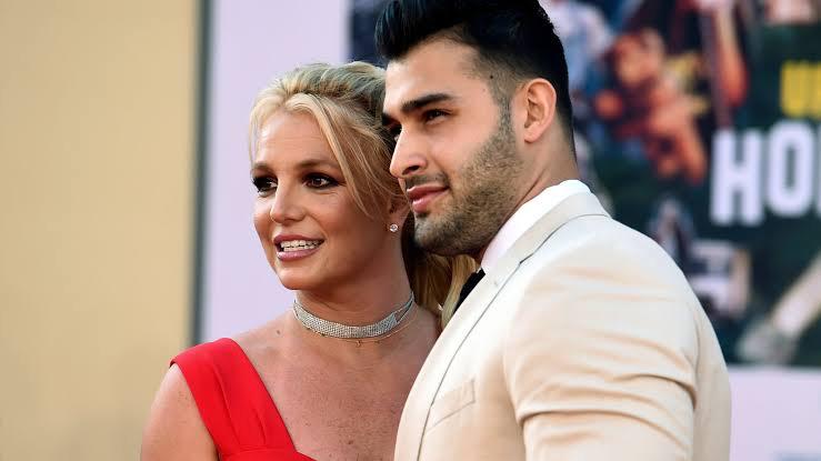 Britney Spears and Sam Asghari